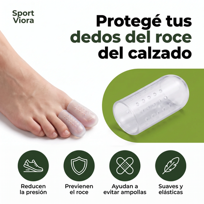 Protector de dedos anti-ampollas · Pack x10