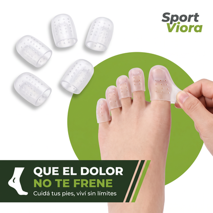 Protector de dedos anti-ampollas · Pack x10
