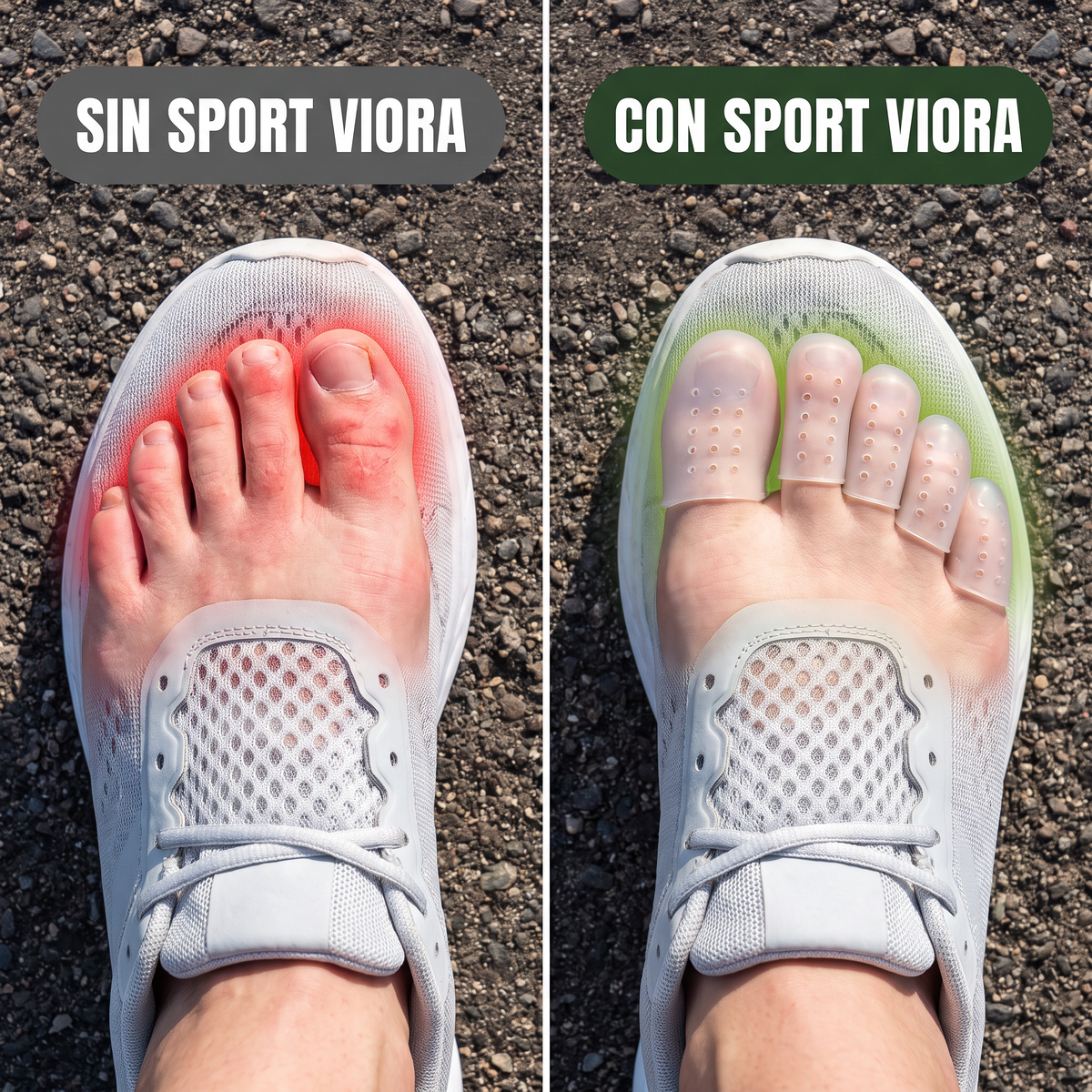 Protector de dedos anti-ampollas · Pack x10